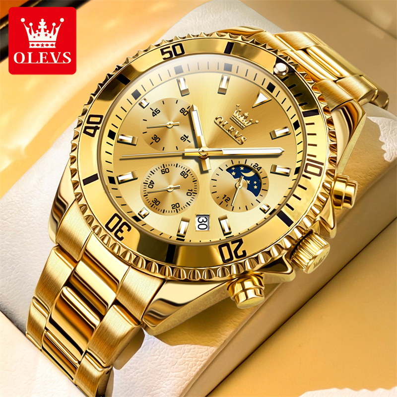 Luxury Watch Magazine - Reloj OLEVS para hombre, relojes militares