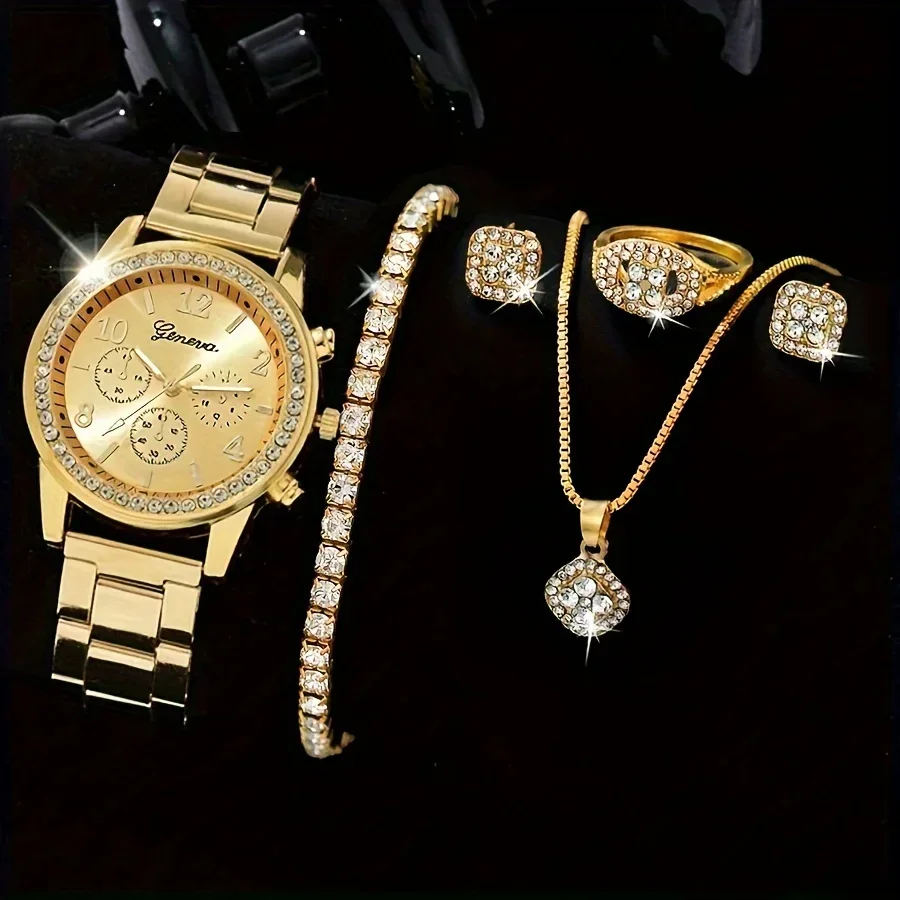 Luxury Watch Gift For Her - Reloj de cuarzo de lujo con