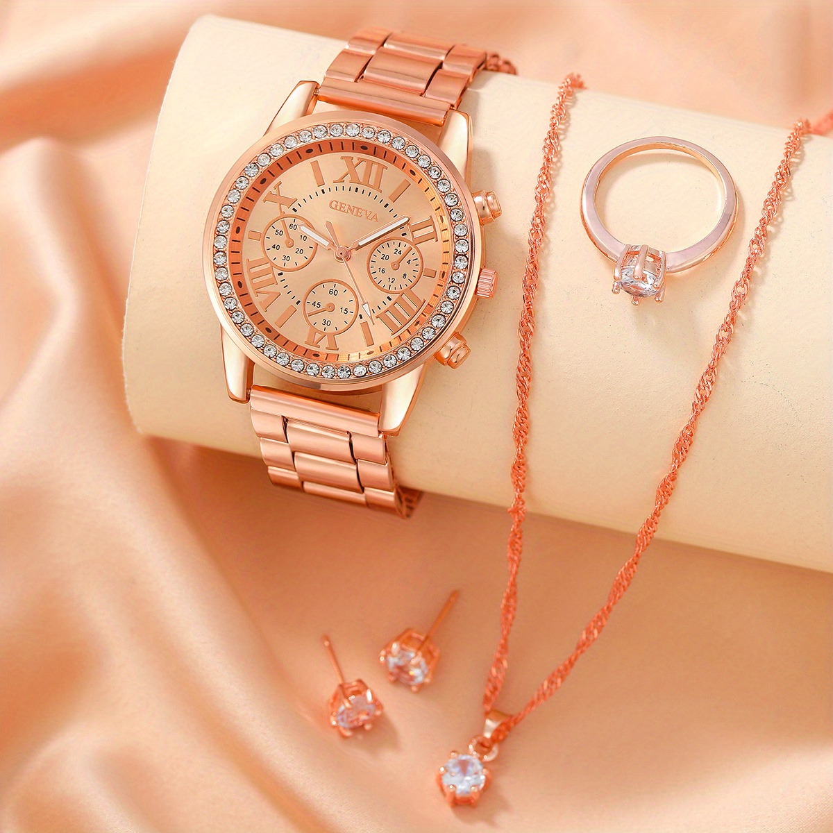 Reloj de Pulsera de Cuarzo con - Luxury Watch Gift For Her reseña y precio