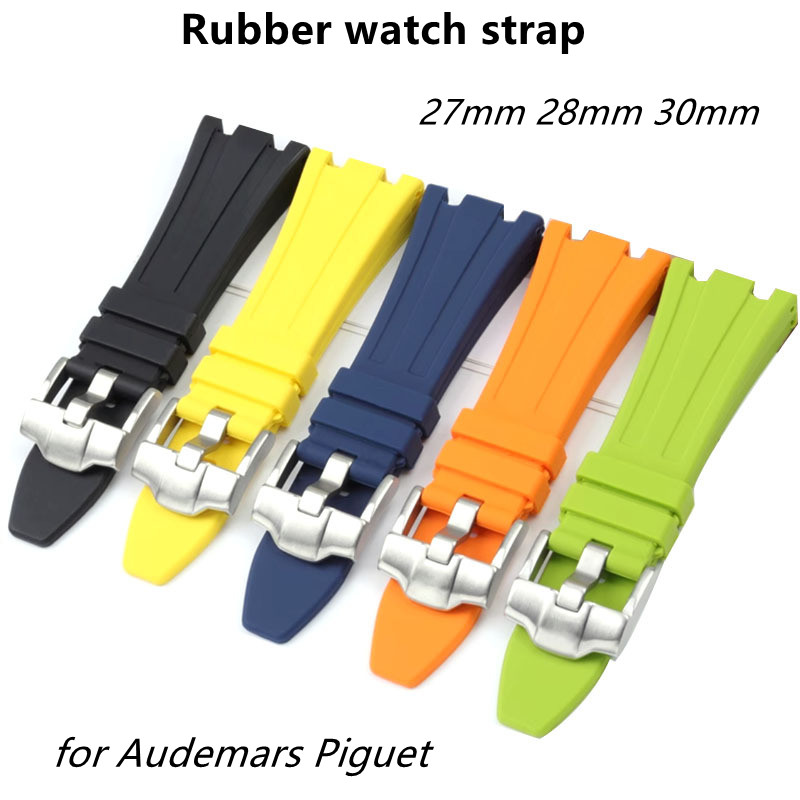 Correa de goma de silicona par - Audemars Piguet Watch Royal Oak reseña y precio