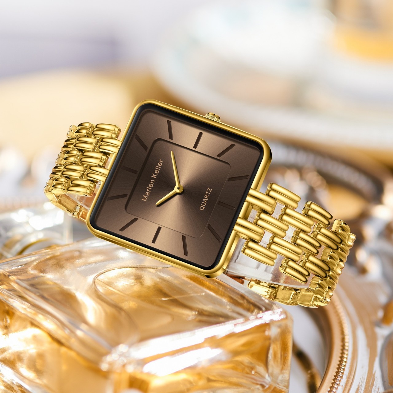 Reloj de pulsera cuadrado dora - Luxury Watch Top 10 reseña y precio