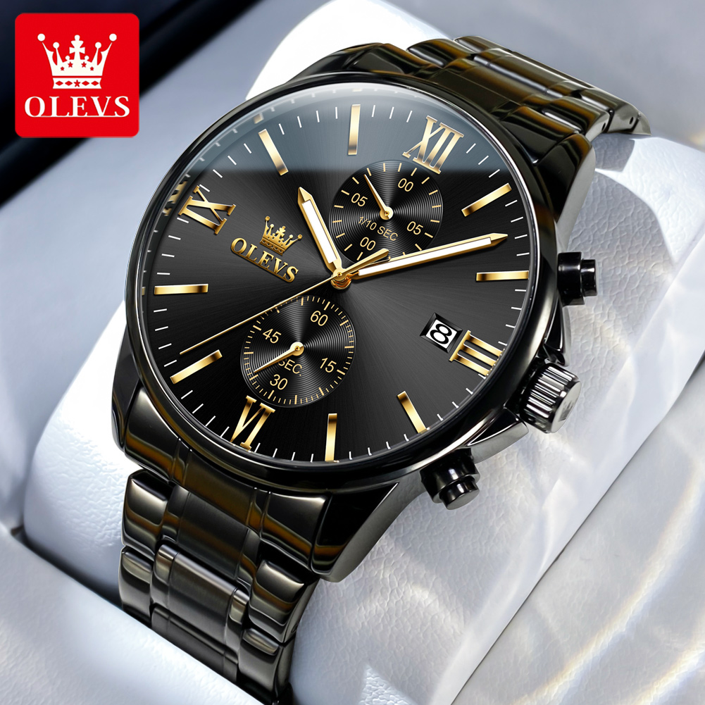 OLEVS 2886 reloj clásico de cu - Luxury Watch Magazine reseña y precio
