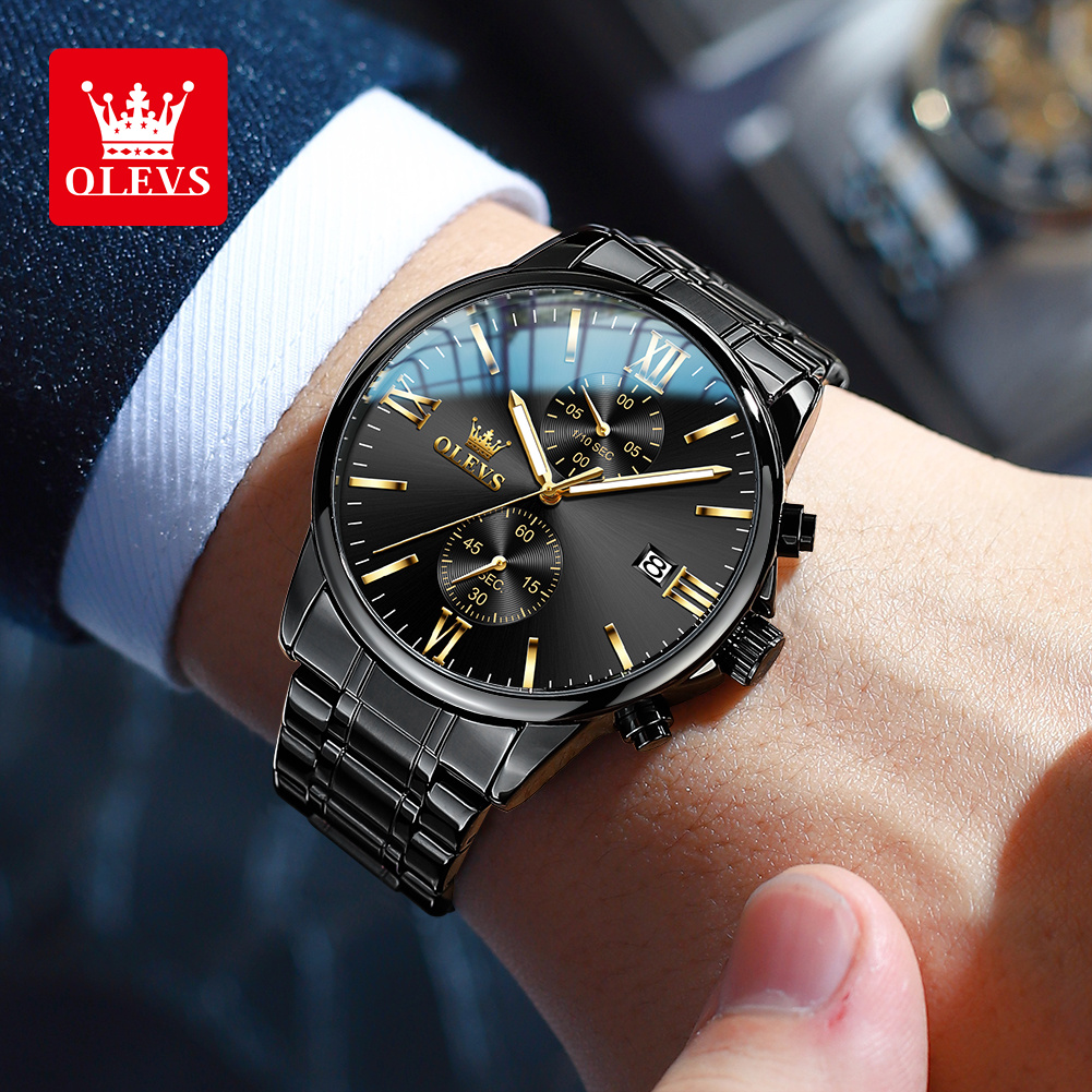 OLEVS 2886 reloj clásico de cu - Luxury Watch Magazine reseña y precio