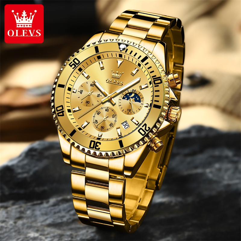 Reloj OLEVS para hombre, reloj - Luxury Watch Magazine reseña y precio