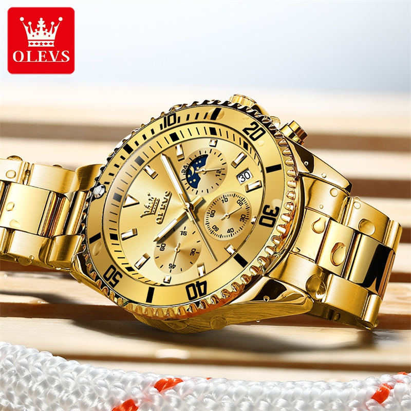 Reloj OLEVS para hombre, reloj - Luxury Watch Magazine reseña y precio