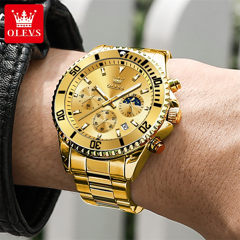 Reloj OLEVS para hombre, reloj - Luxury Watch Magazine reseña y precio