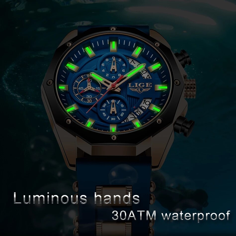 Relojes LIGE a la moda para ho - Luxury Watch Magazine reseña y precio