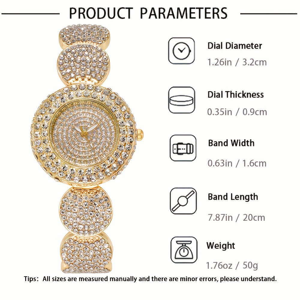 Juego de 5 piezas de relojes d - Luxury Watch Gift For Her reseña y precio