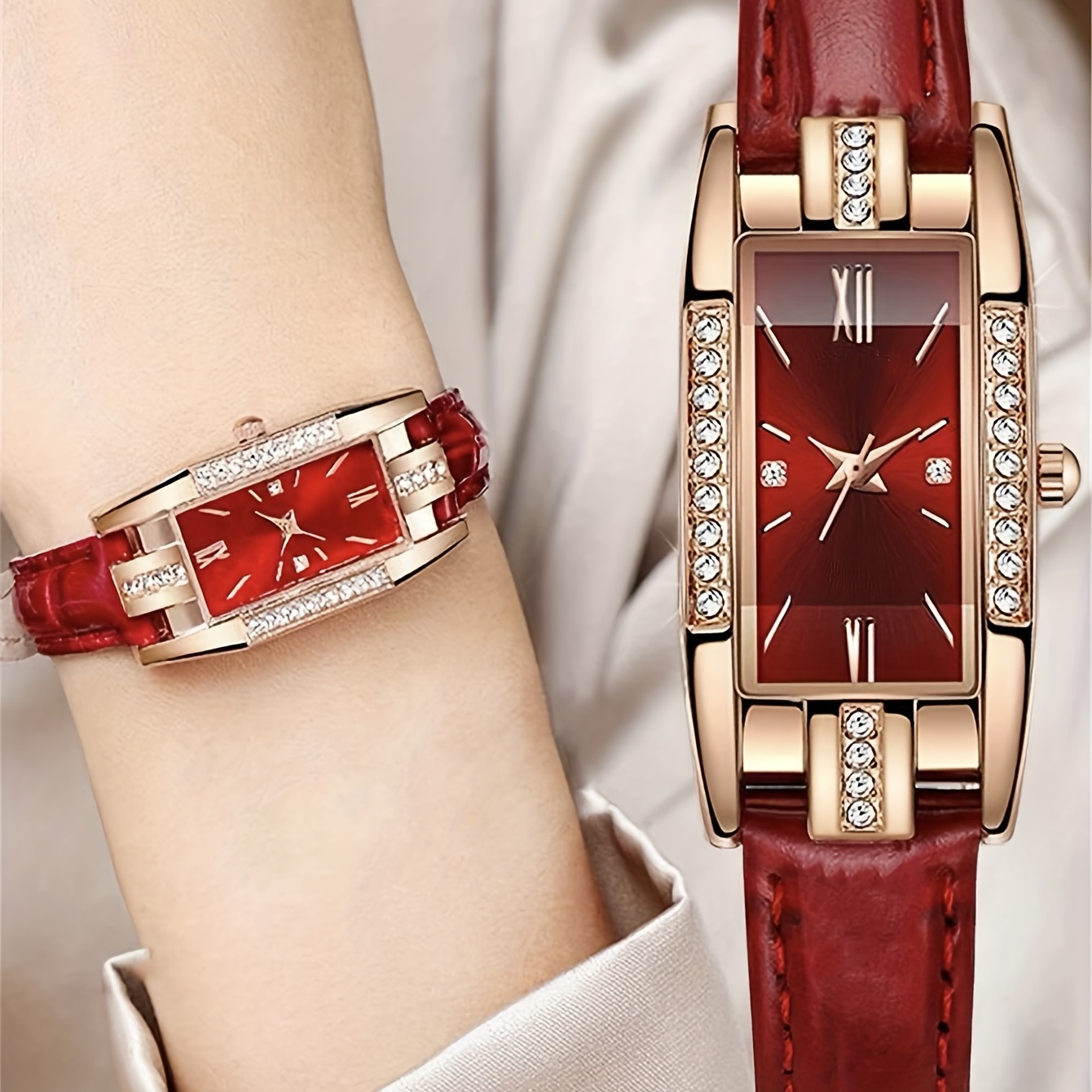 Reloj de Cuarzo de Lujo con Pe - Luxury Watch Gift For Her reseña y precio