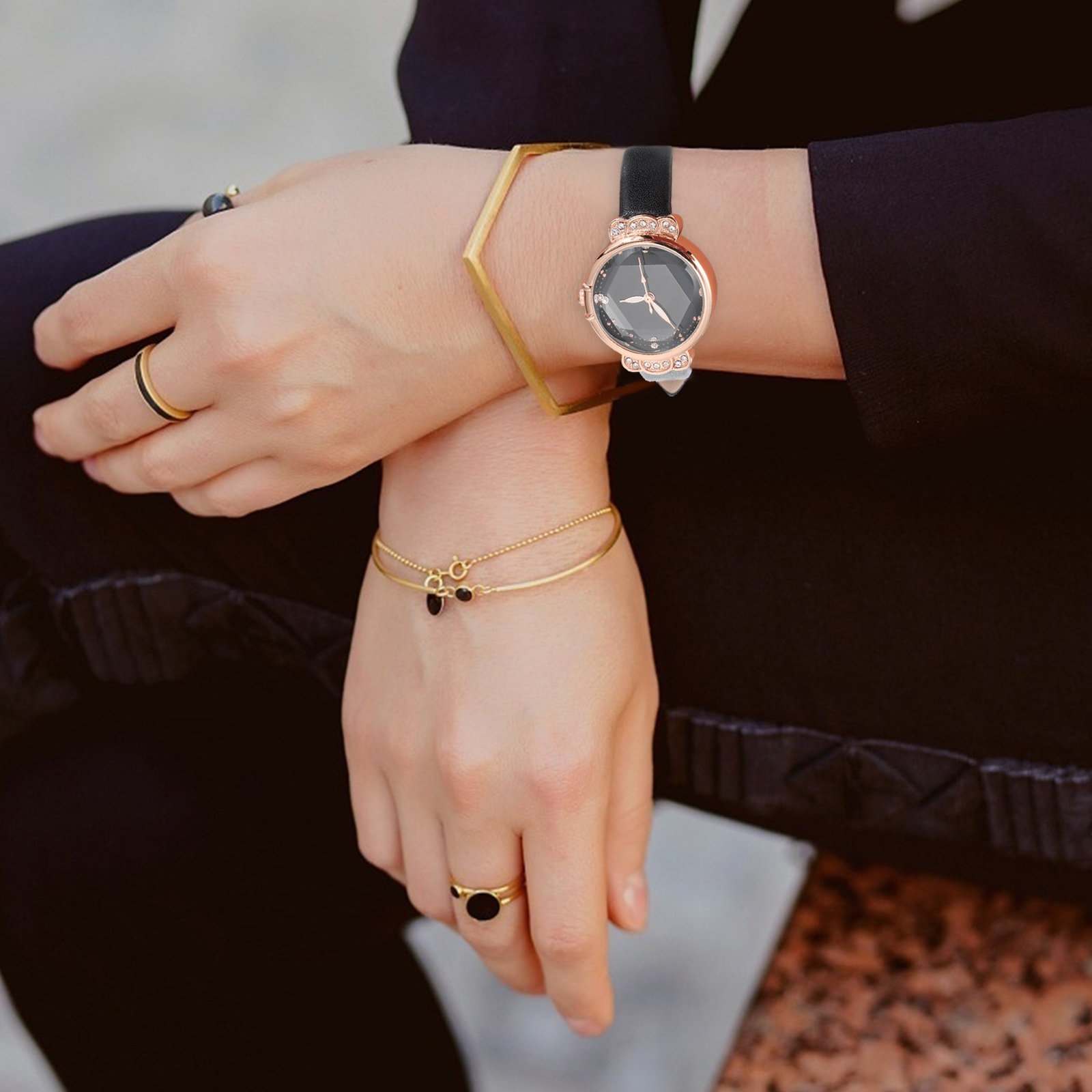 Reloj de mujer con adornos de  - Luxury Watch Gift For Her reseña y precio