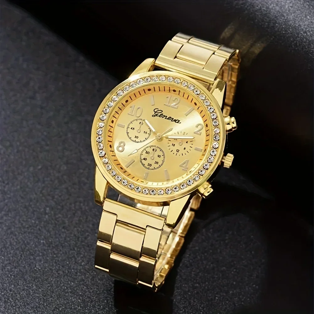Reloj de cuarzo de lujo con di - Luxury Watch Gift For Her reseña y precio