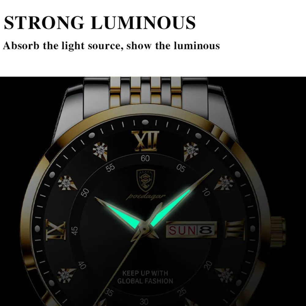 Reloj POEDAGAR de la mejor mar - Luxury Watch Top 10 reseña y precio