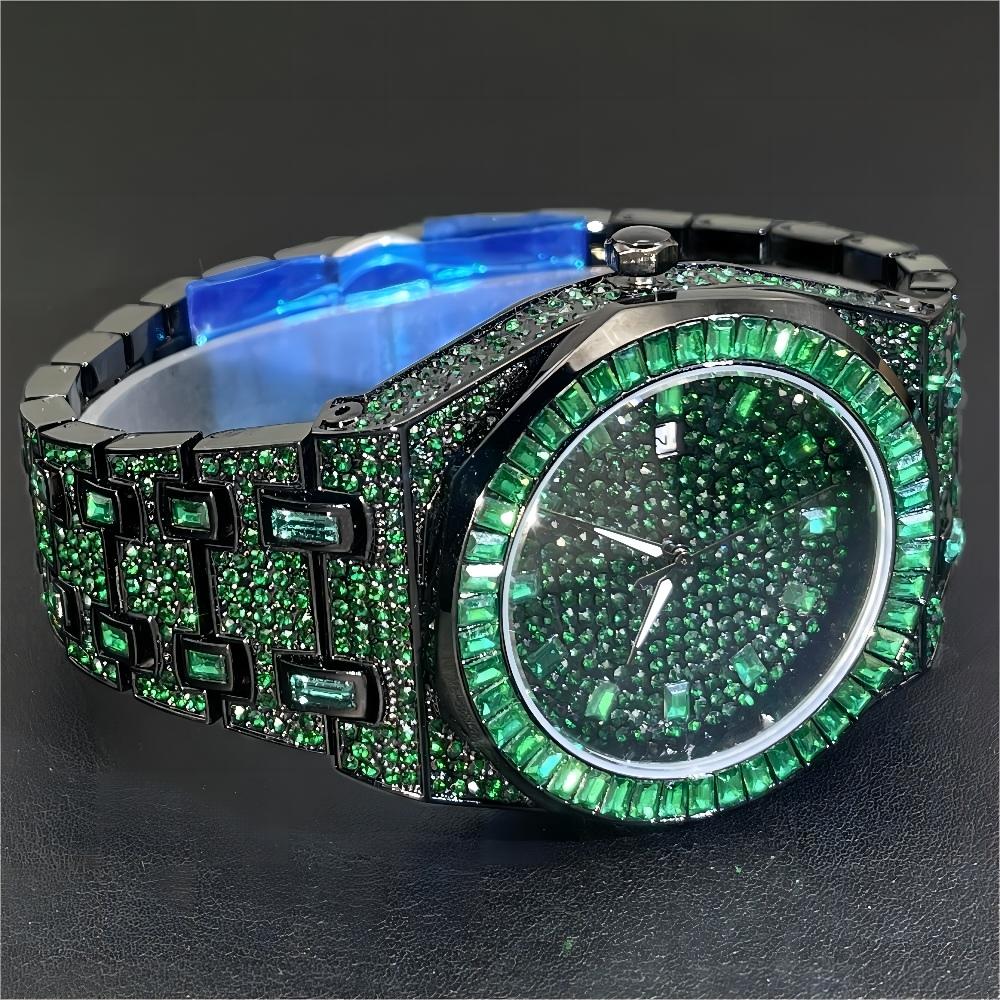 Reloj de pulsera con diamantes - Luxury Watch Iceberg reseña y precio