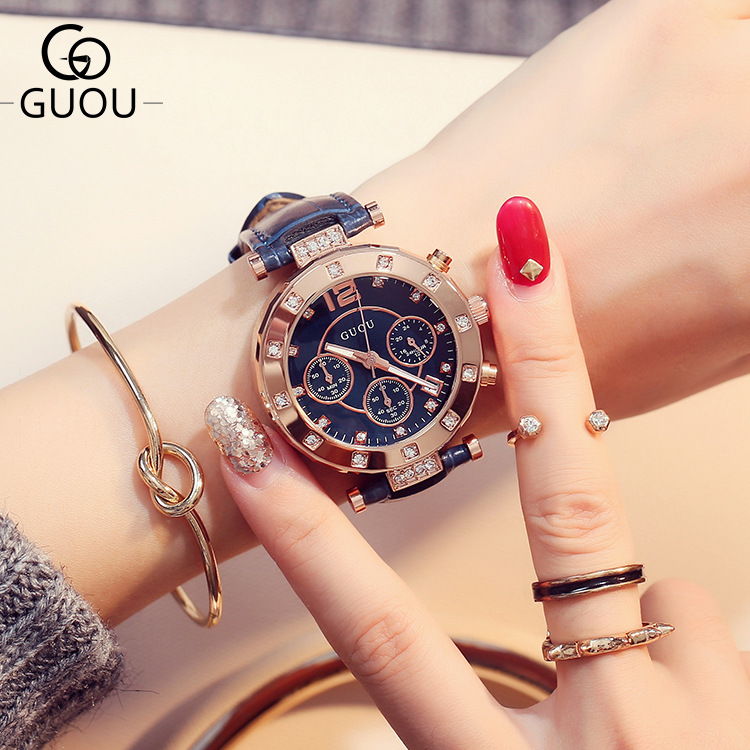 GUOU-relojes de lujo para muje - Luxury Watch Top 10 reseña y precio
