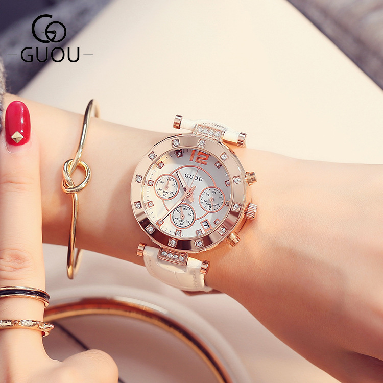 GUOU-relojes de lujo para muje - Luxury Watch Top 10 reseña y precio