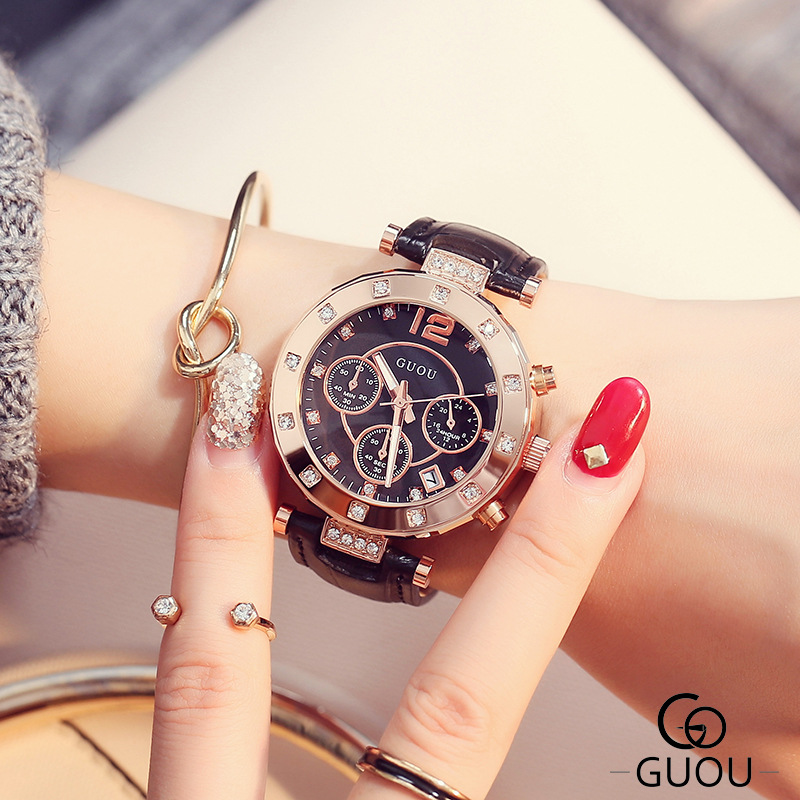 GUOU-relojes de lujo para muje - Luxury Watch Top 10 reseña y precio