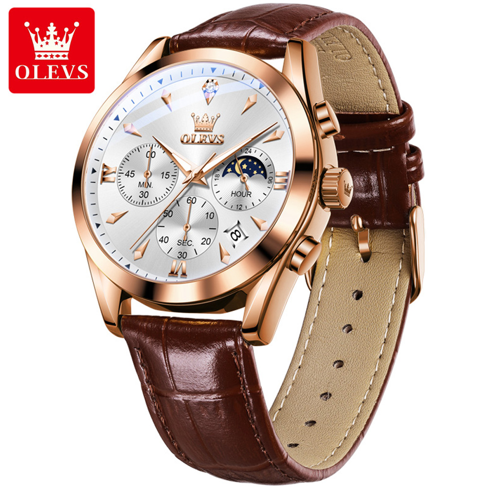 OLEVS nuevo reloj de cuarzo de - Luxury Watch Magazine reseña y precio