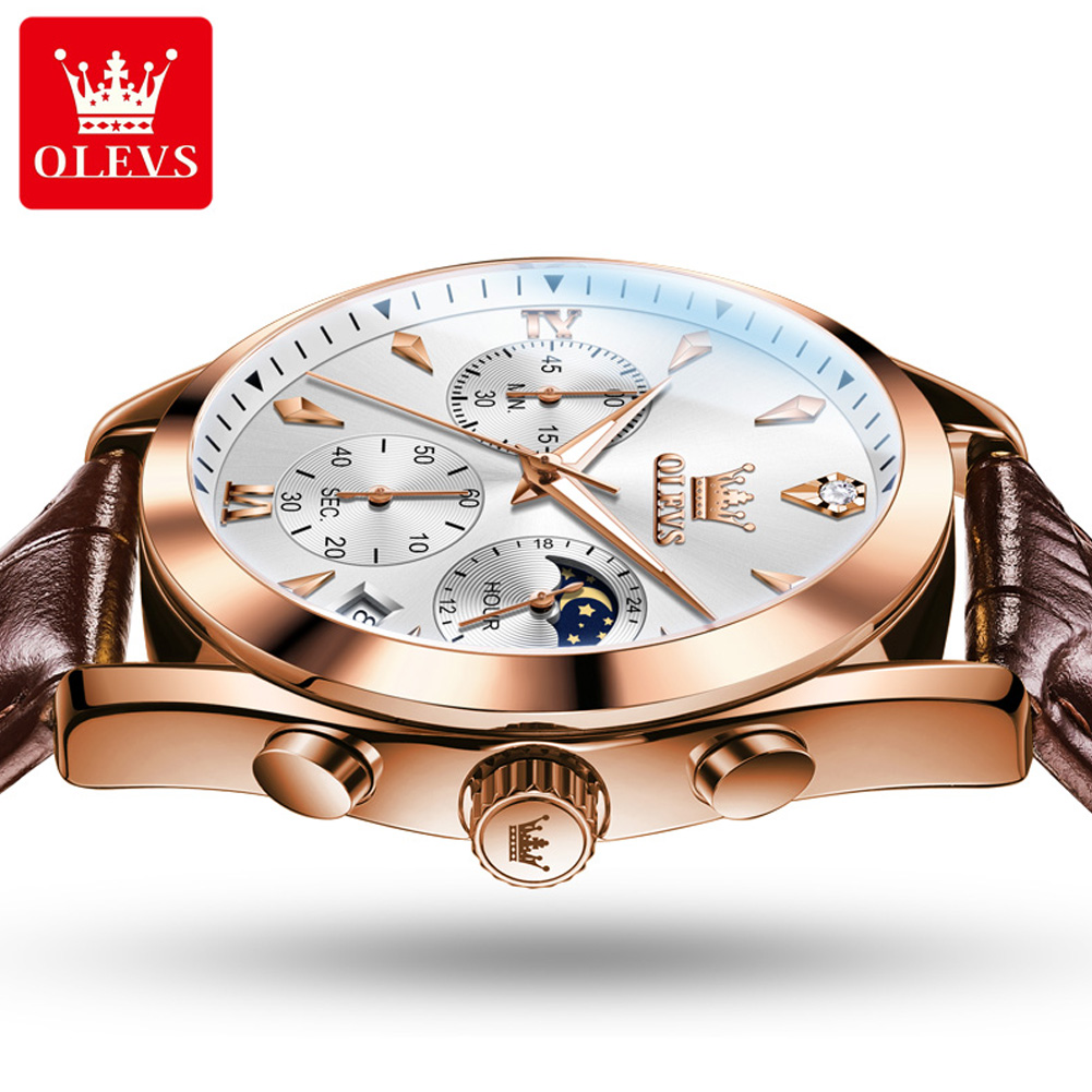 OLEVS nuevo reloj de cuarzo de - Luxury Watch Magazine reseña y precio