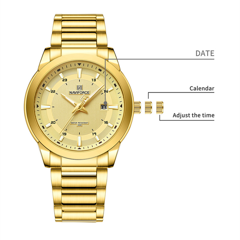 NAVIFORCE-relojes para hombre  - Luxury Watch Magazine reseña y precio